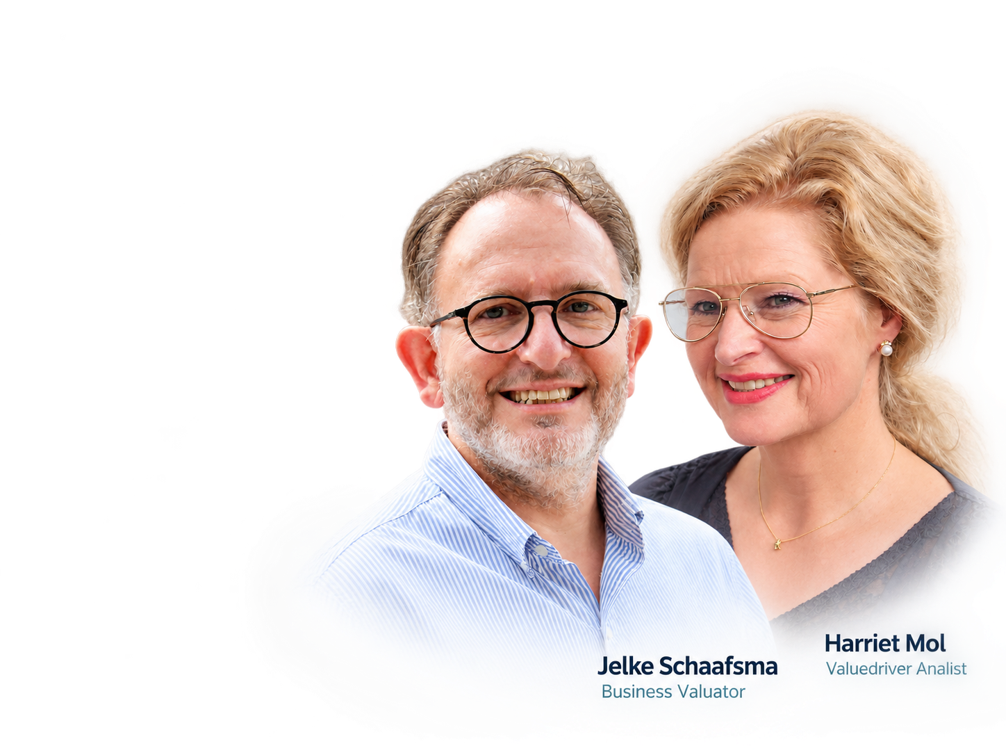 Jelke Schaafsma, Business Valuator en Harriet Mol, Valuedriver Analist